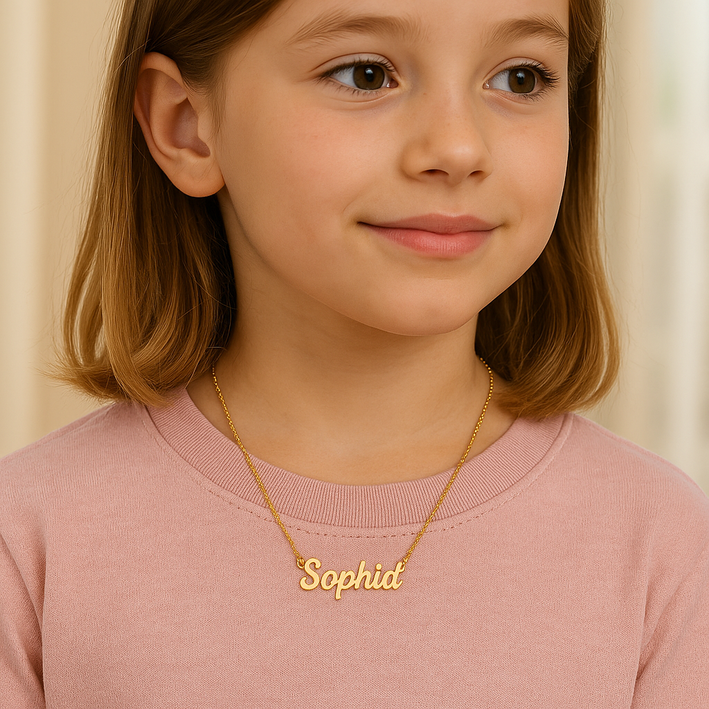 Customisable Name Necklace | Available in different sizes and finishes