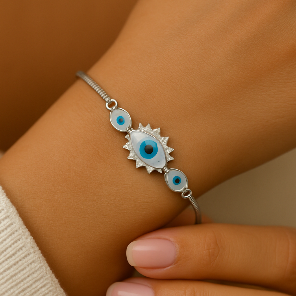 Evil Eye Sparkle Protection Bracelet