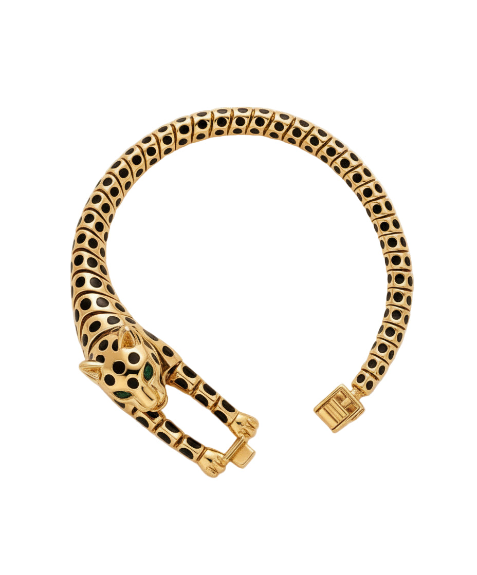 Jaguar Bracelet for Men | Gold & Rose Gold Finish