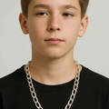 Long Link Chain Necklace
