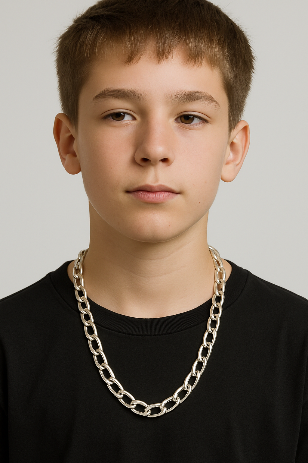 Long Link Chain Necklace