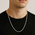 Twisted Rope Chain Necklace