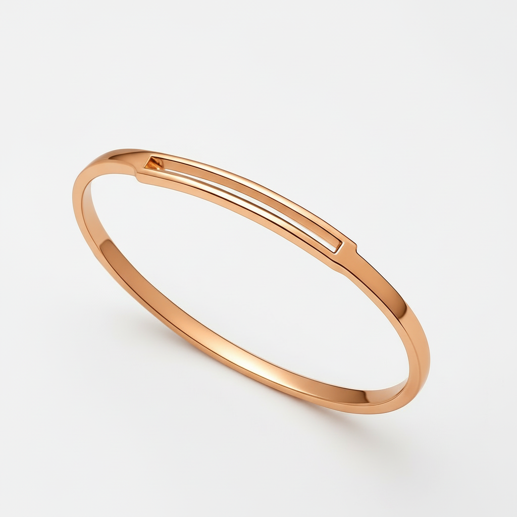 Minimalist Open Bar Bracelet