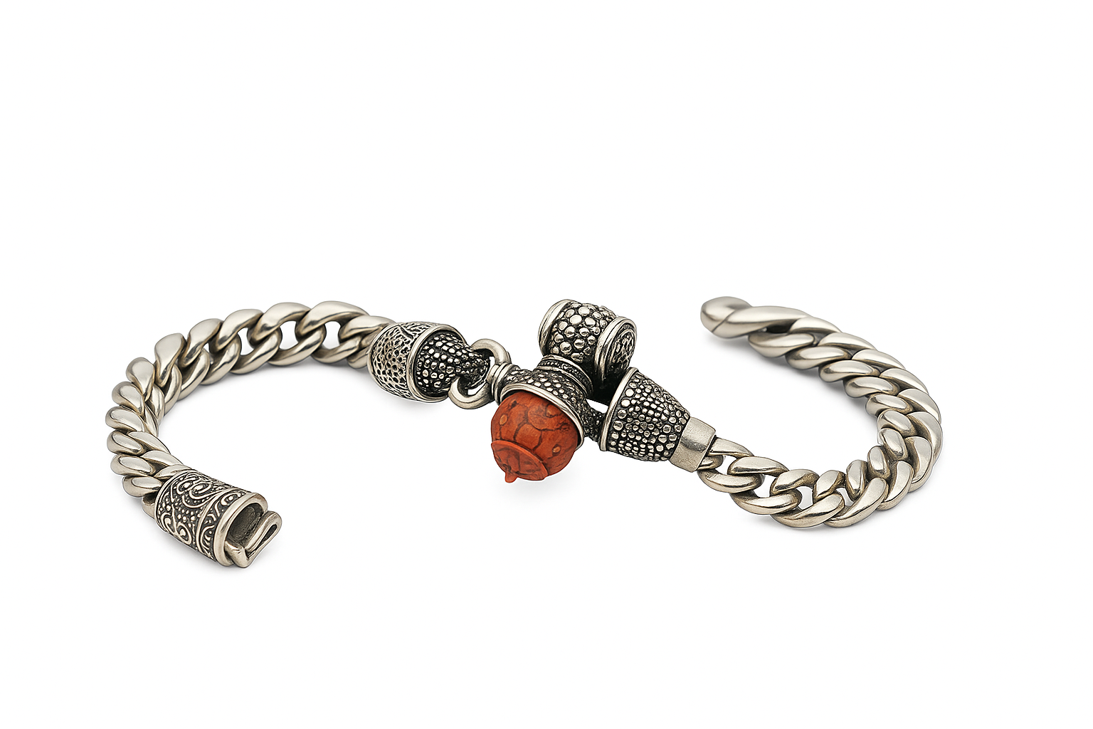Sterling Silver 925 Tribal Bracelet