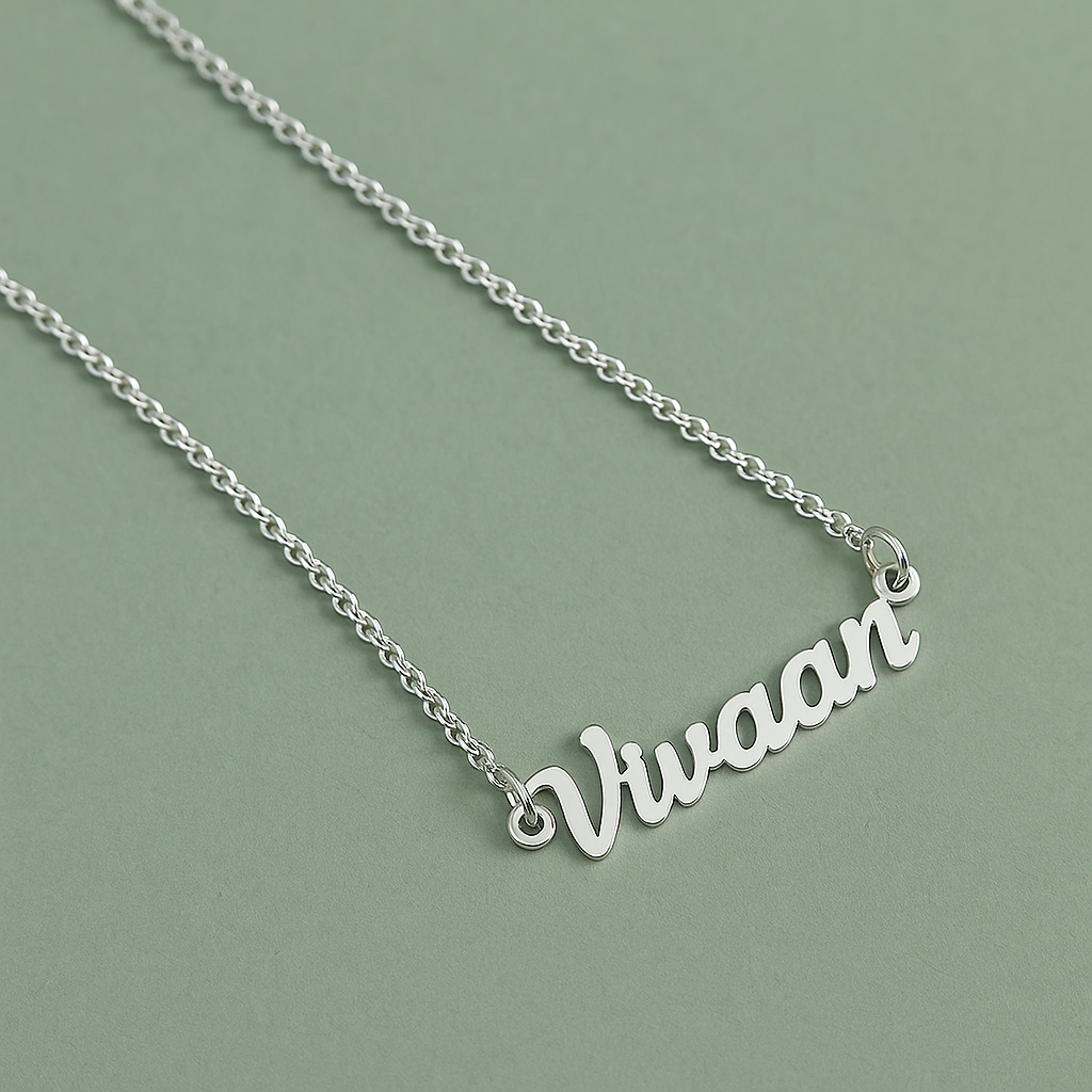 Customisable Name Necklace | Available in different sizes and finishes