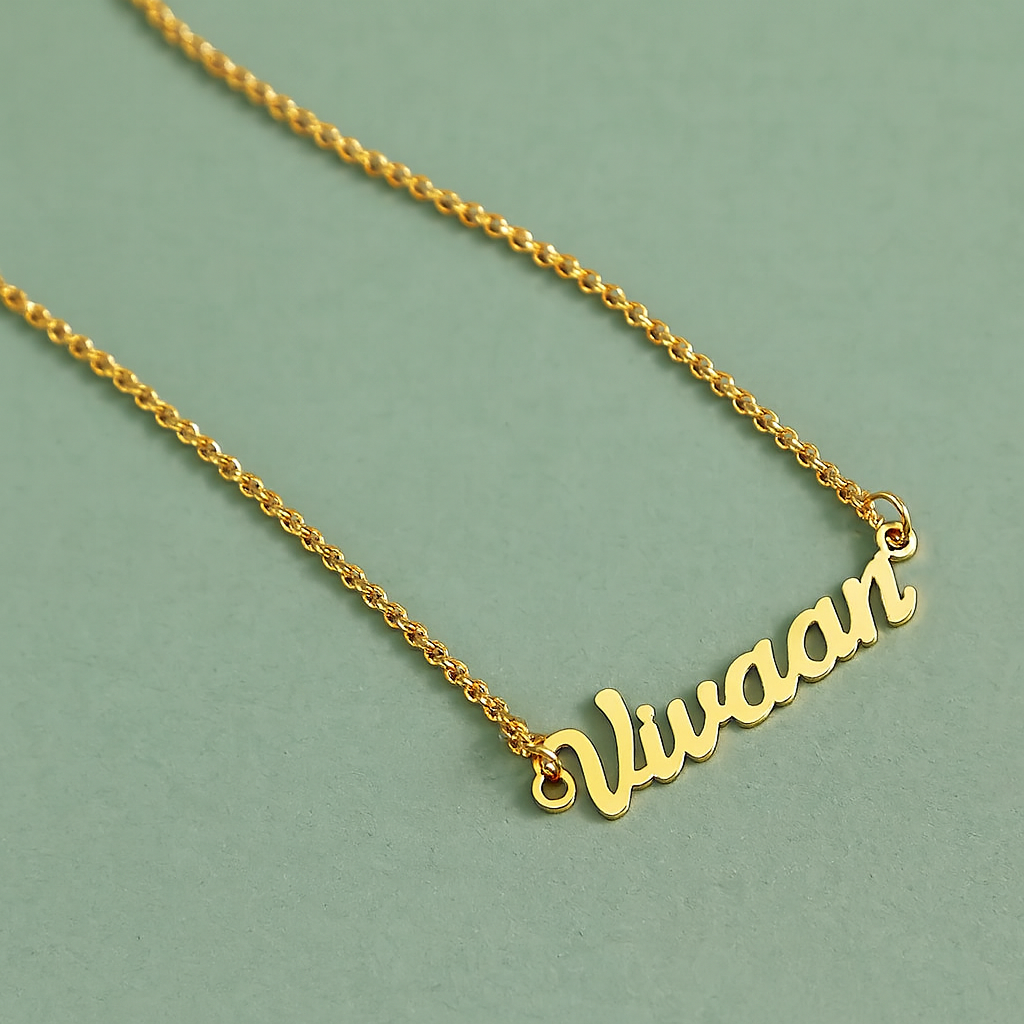Customisable Name Necklace | Available in different sizes and finishes