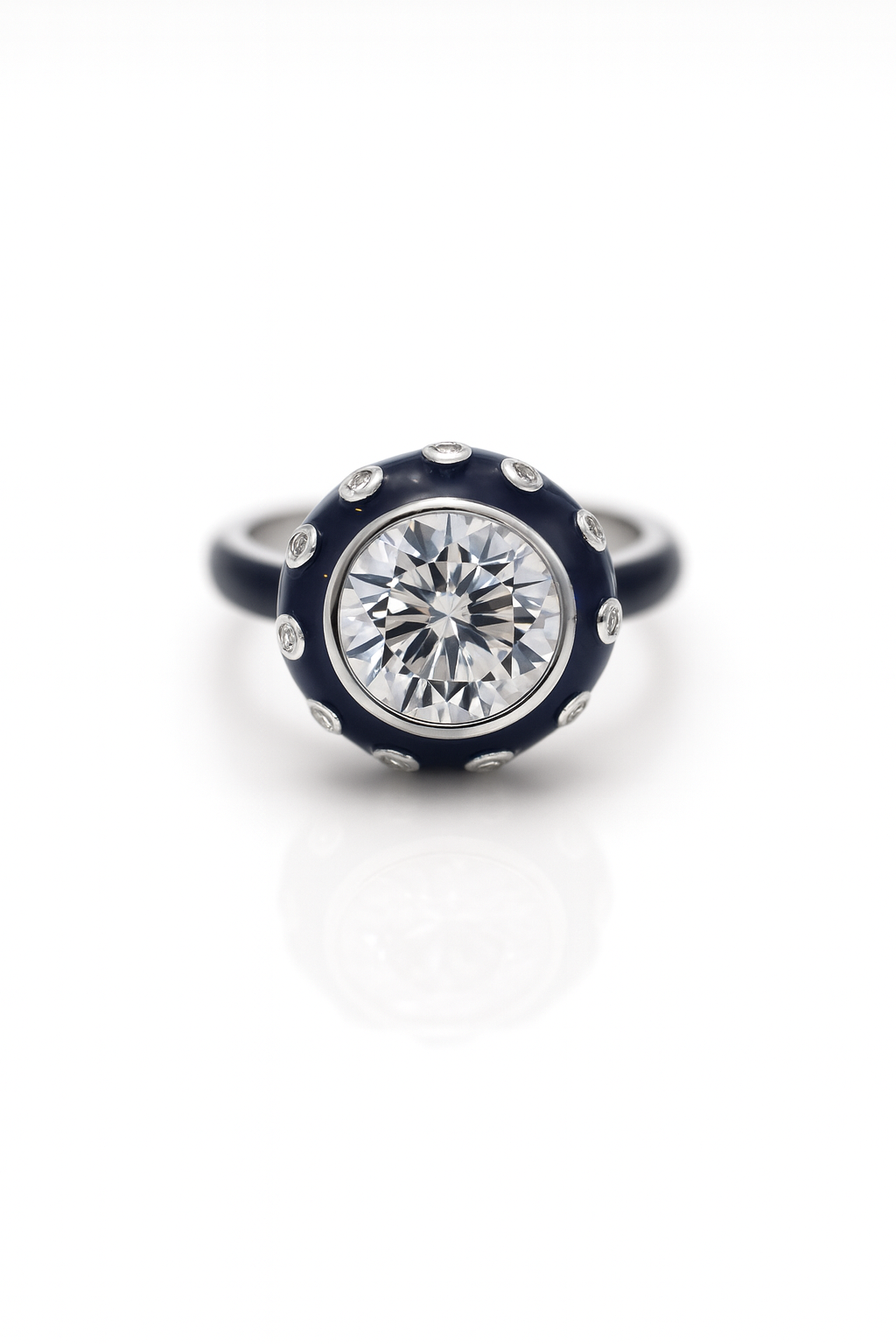 Midnight Halo Ring