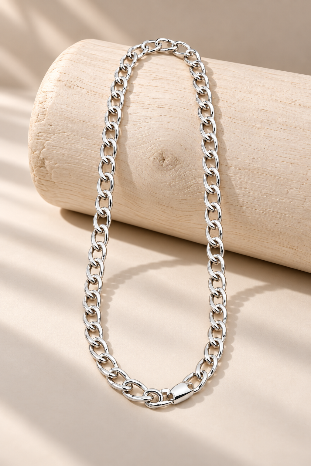 Long Link Chain Necklace
