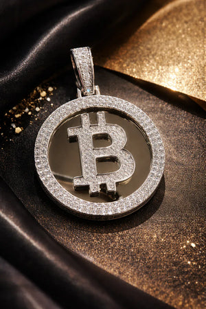 CZ Bitcoin Symbol Pendant - Miora