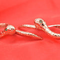 Snake Hoop Earrings - Miora