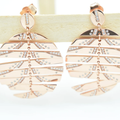 Rose Gold Statement Earrings