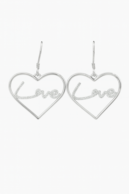 Heart Love Earrings