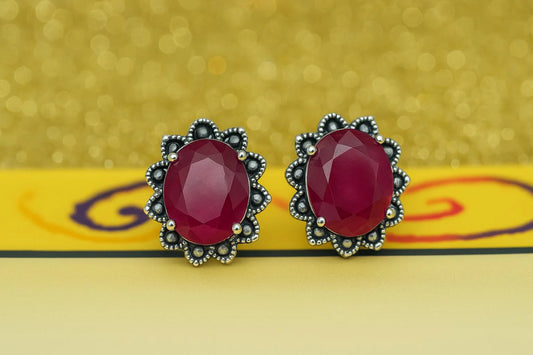 Floral Stud Earrings