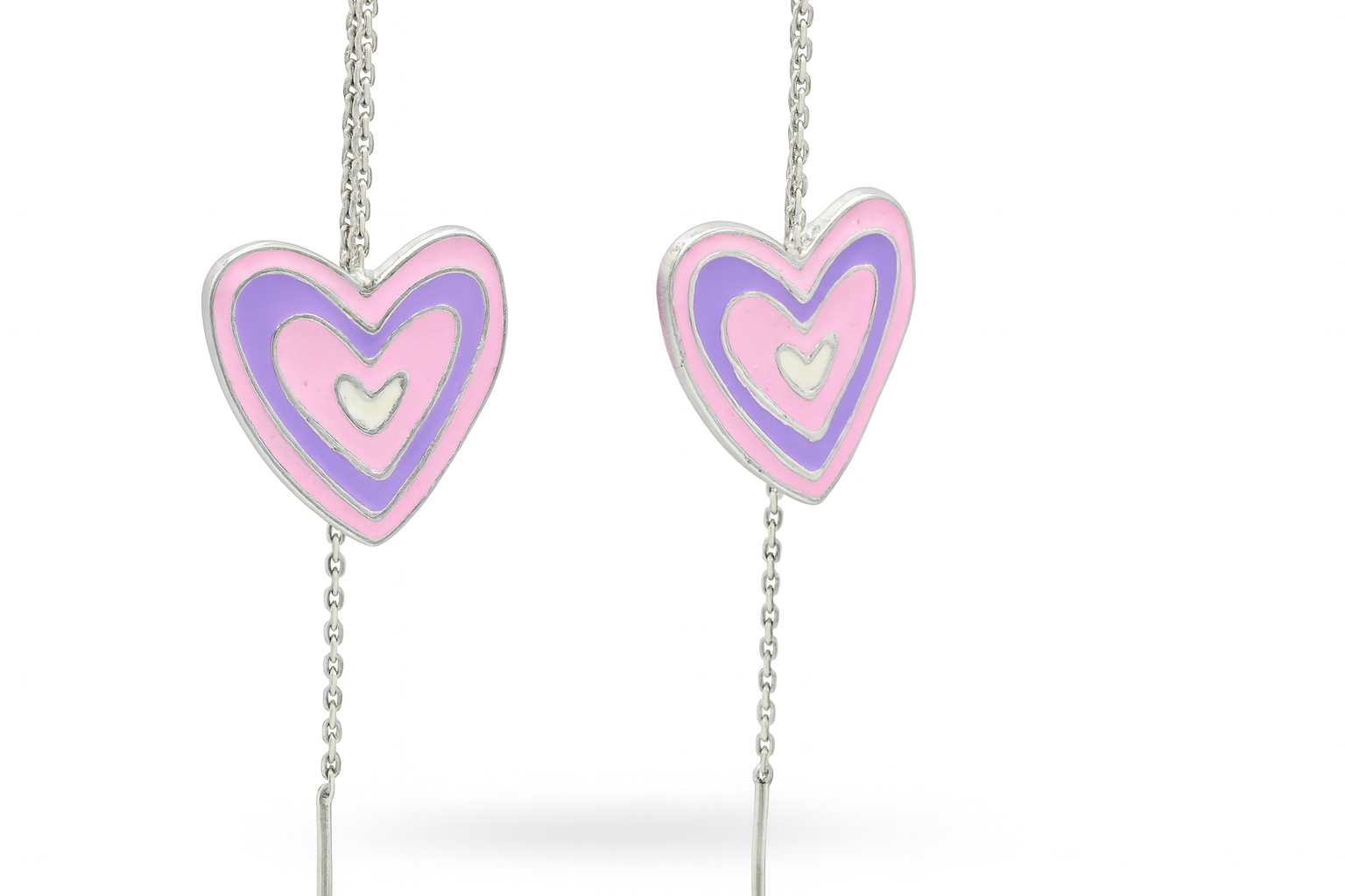 Heart/Cartoon Enamel Earrings