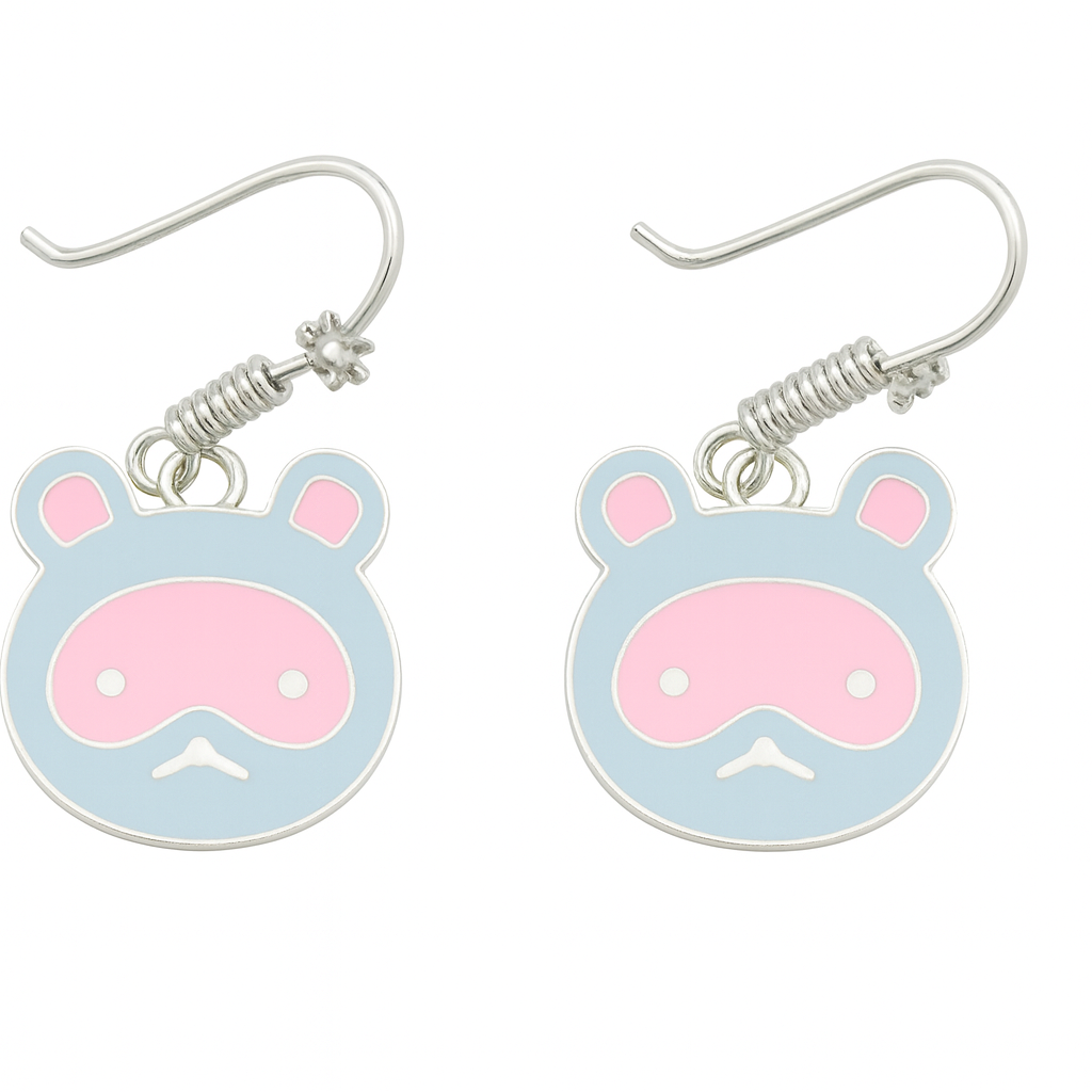 Heart/Cartoon Enamel Earrings