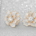 Lotus Flower Earrings