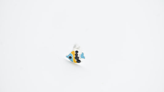 Kids Teenagers Fish Stud Earrings