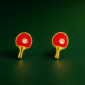 Table Tennis Paddle Stud Earrings - Miora