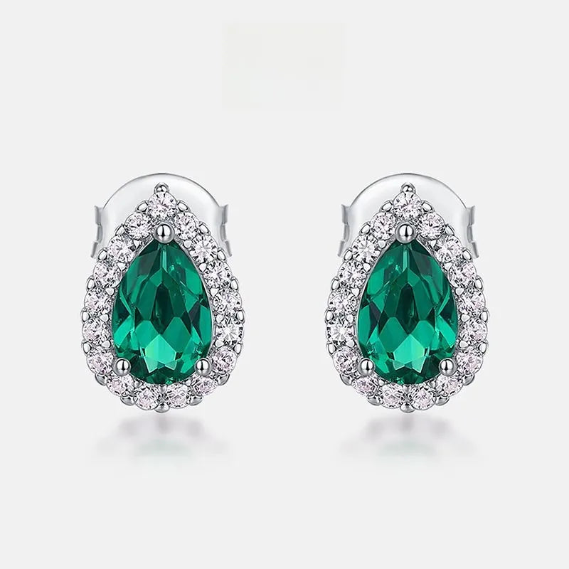 Floral Teardrop Earrings