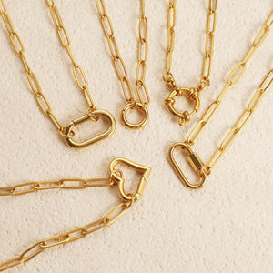 925 Sterling Silver paperclip link chains BIS Hallmarked HUID Certified – Miora
