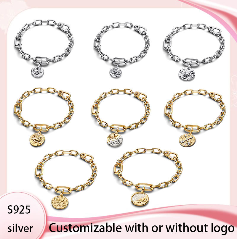 Medallion Charm Bracelet