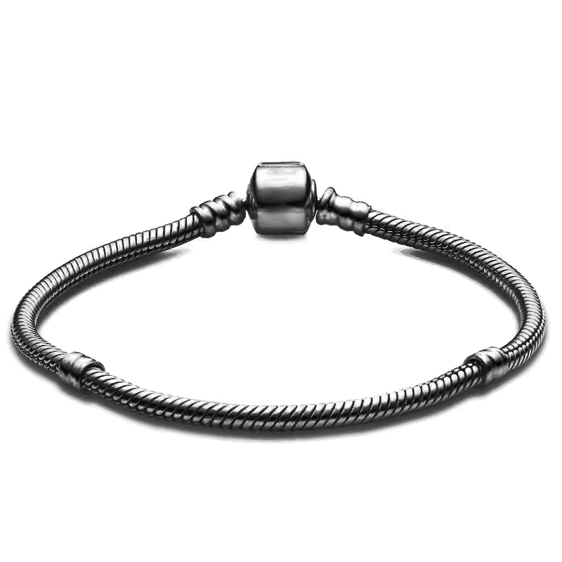 Black Snake Chain Bracelet