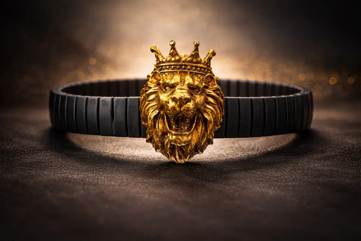 Imperial Lion Ceramic Adjustable Bracelet - Miora