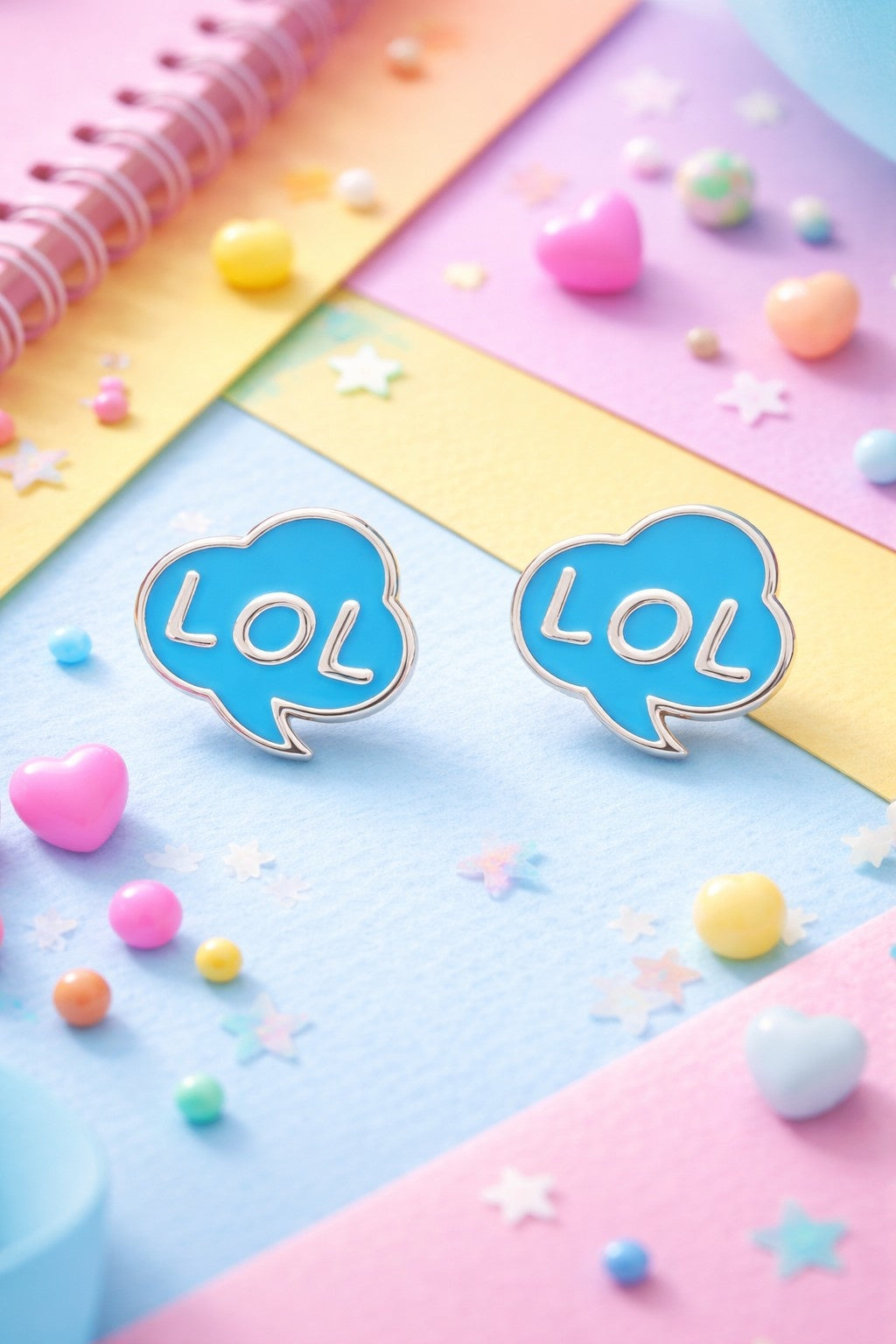 LOL Stud Earrings
