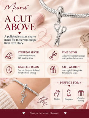 Scissors Charm A+ content