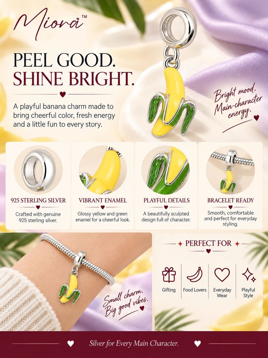 Banana Charm A+ content