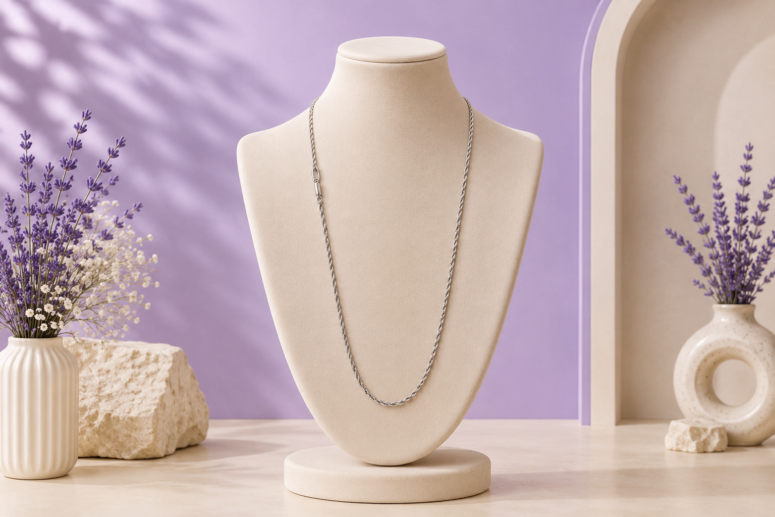 Double Rope Chain Necklace