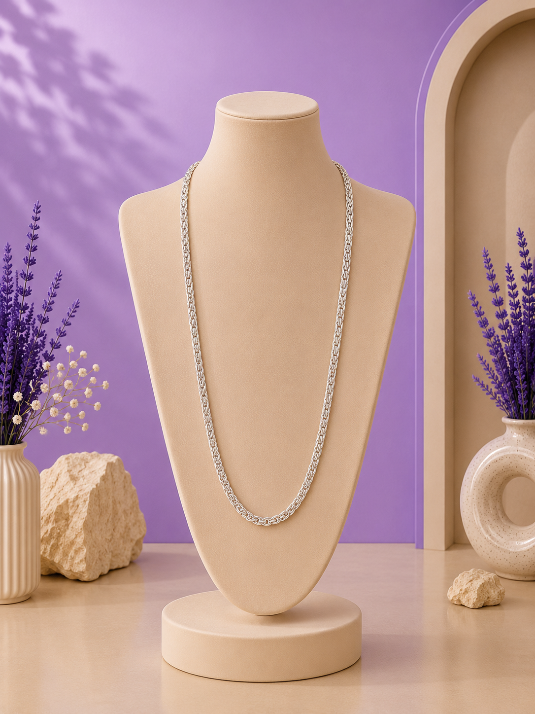 Bead Rope Chain Necklace