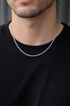Oxidised Twisted Wire Chain