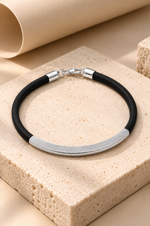 MIORA Textured Strap Bracelet - MIO20250833