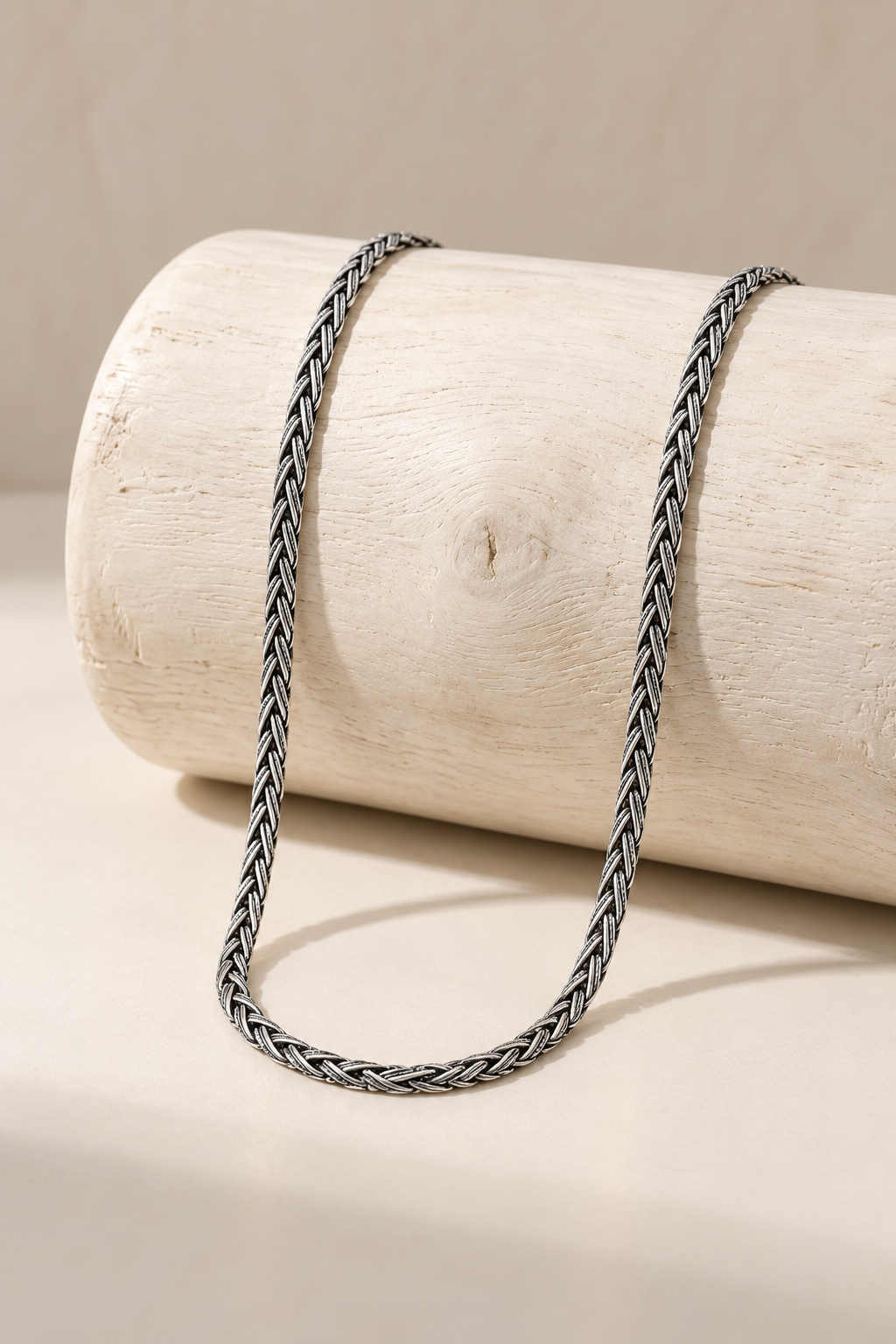 Oxidized Woven Chain