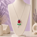 Red Rose Necklace