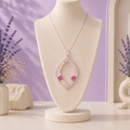 Pink Gemstone Necklace
