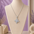 Four-Leaf Clover Windmill Necklace