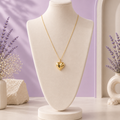 Heart Pendant Necklace | 18 K Gold Plated