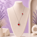 Heart Lock & Key Necklace