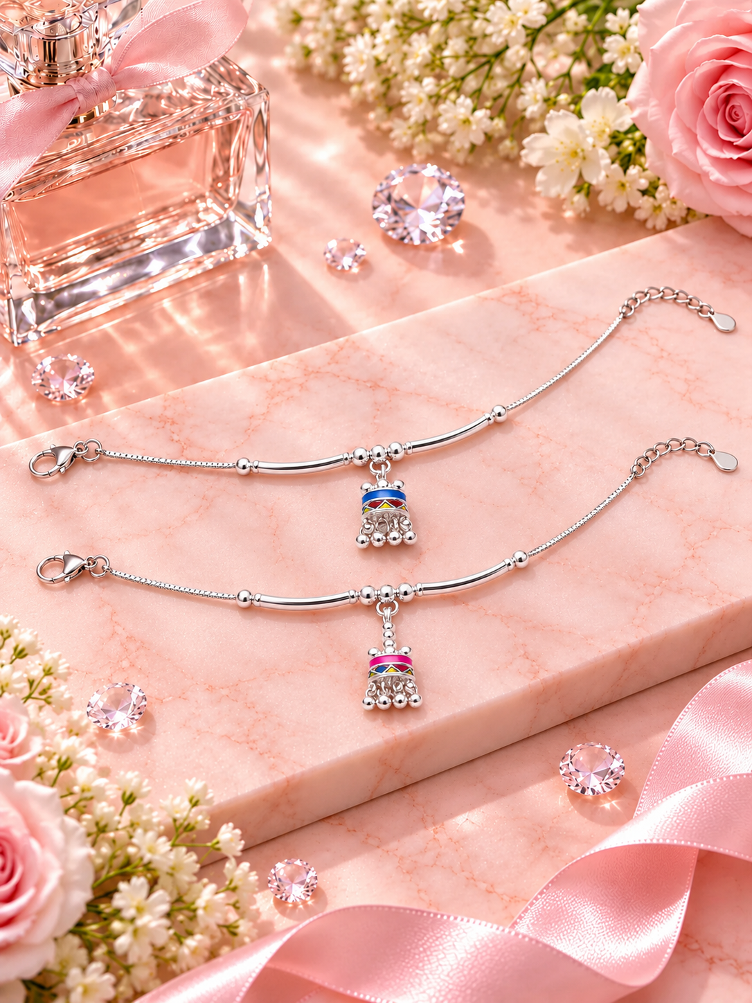 Dhol Charm Anklet