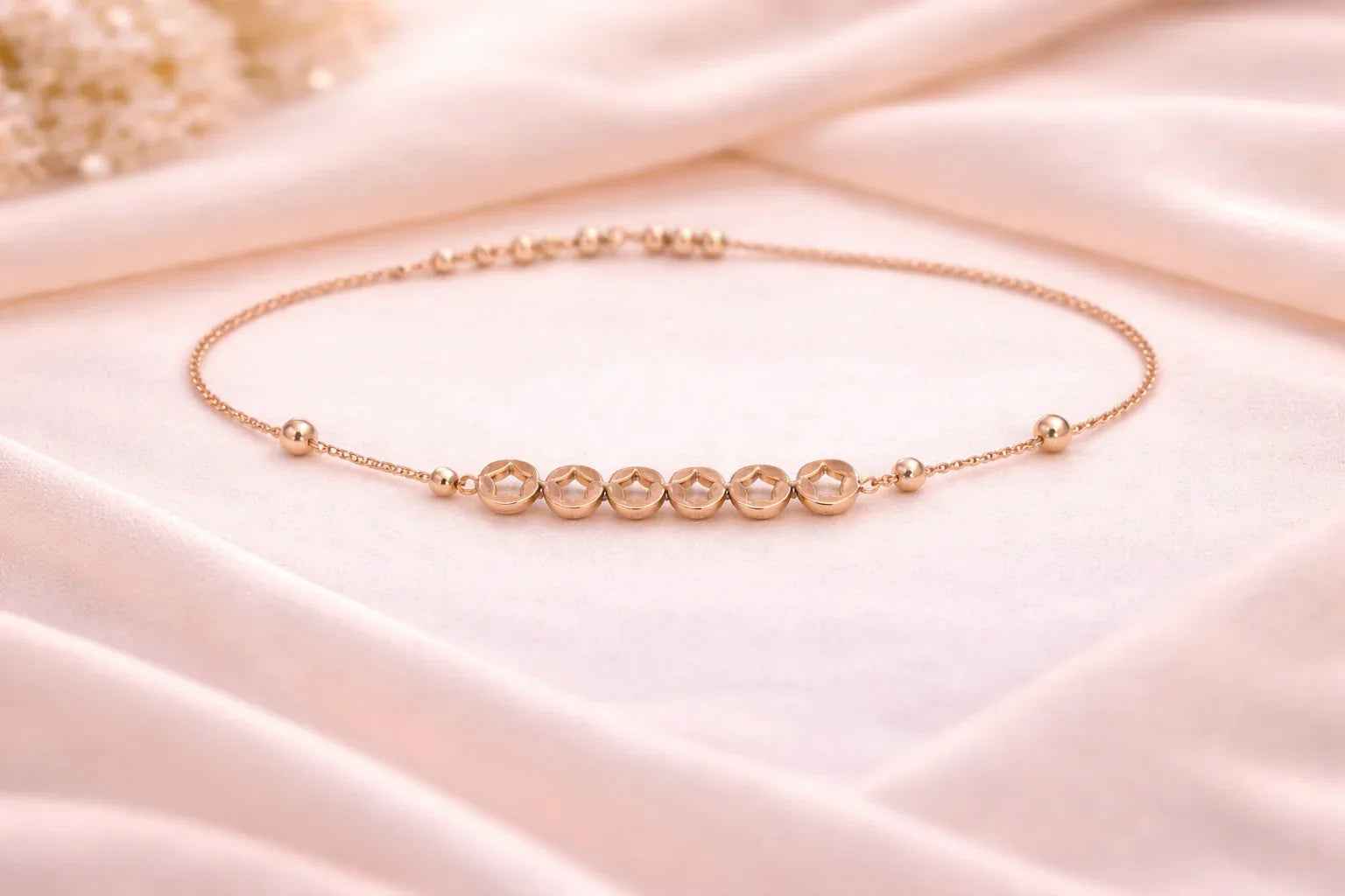 Covered Star Anklet