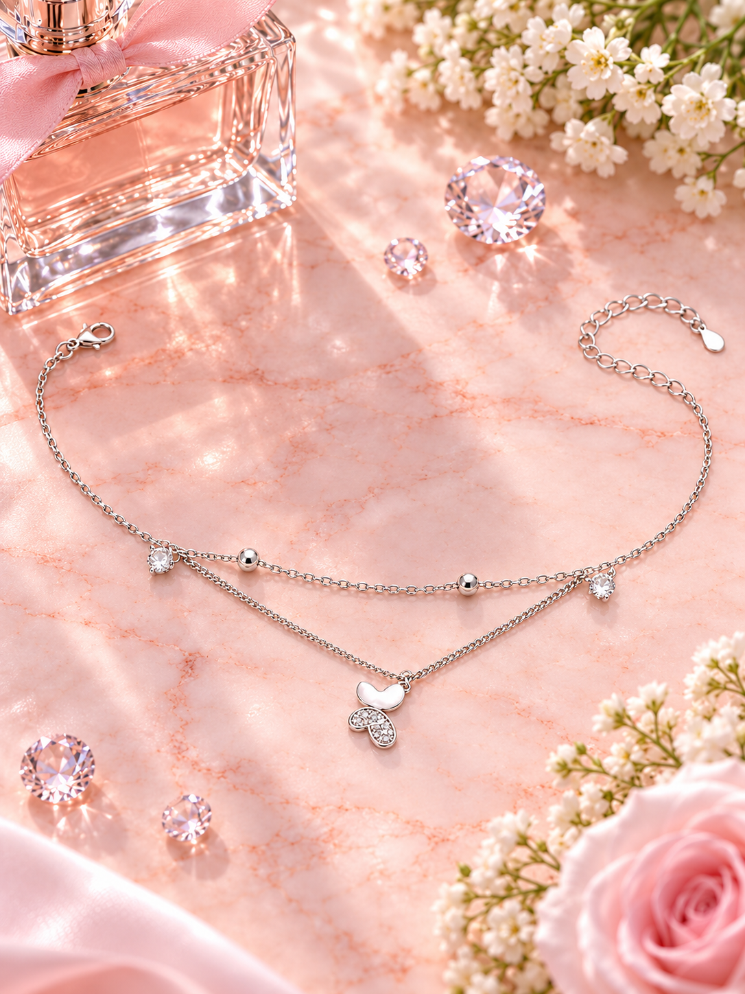 Chain Butterfly Anklet