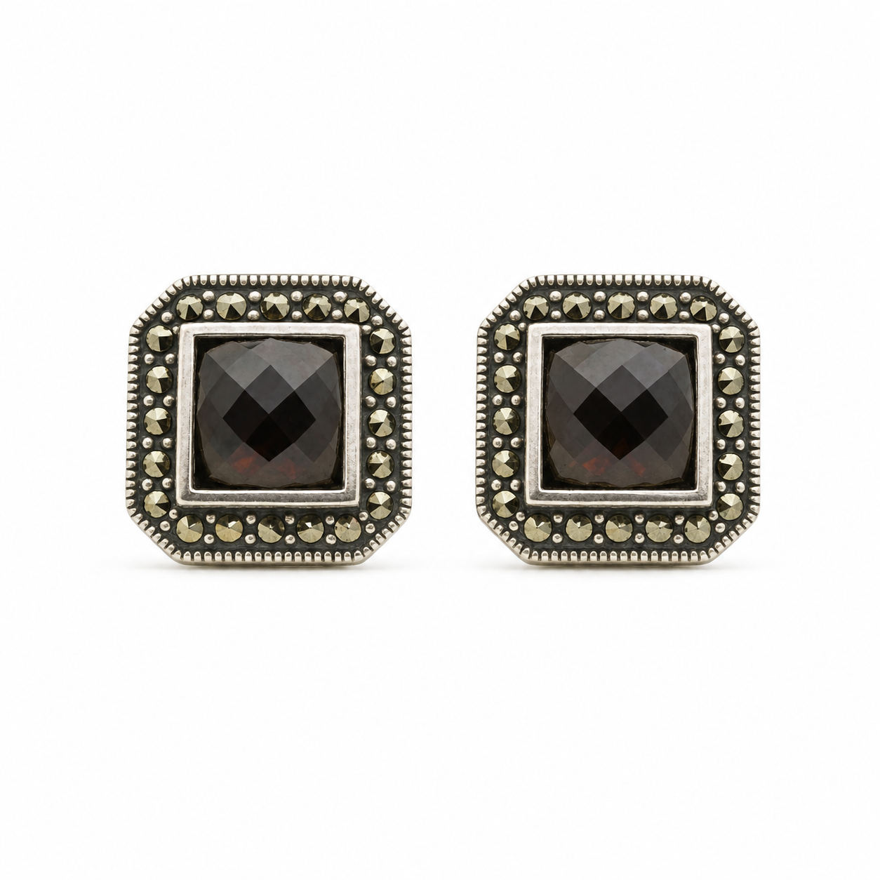 Smoky Quartz Cufflinks
