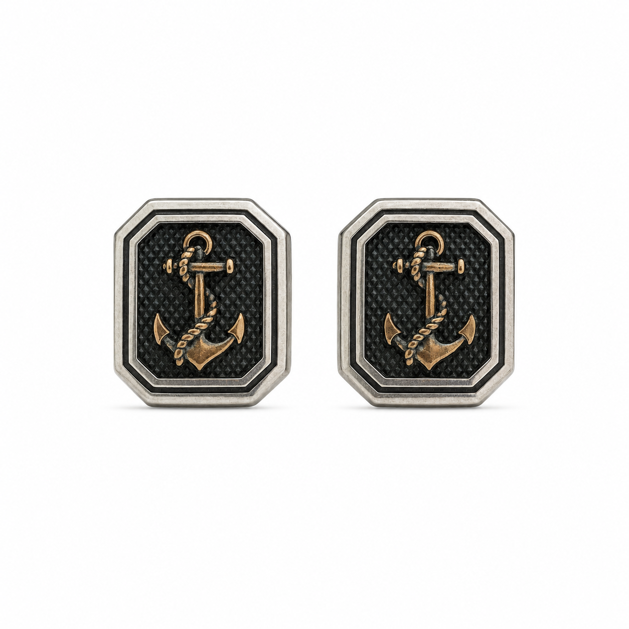 Anchor Rope Cufflinks
