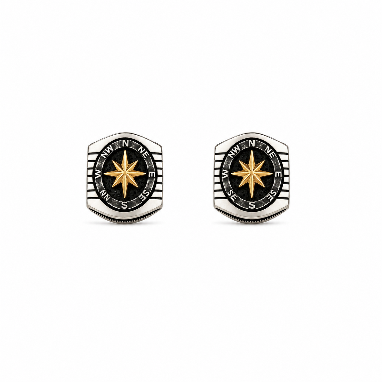 Compass Star Cufflinks