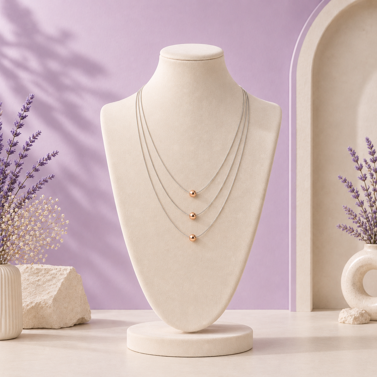 3 Layer Italian Stylish Necklace