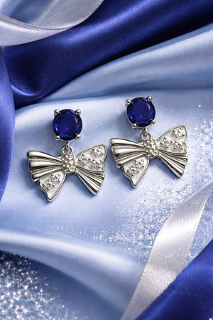 Bow Stone Earring - Miora