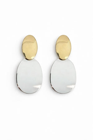 Oval Hanging Earrings - Miora