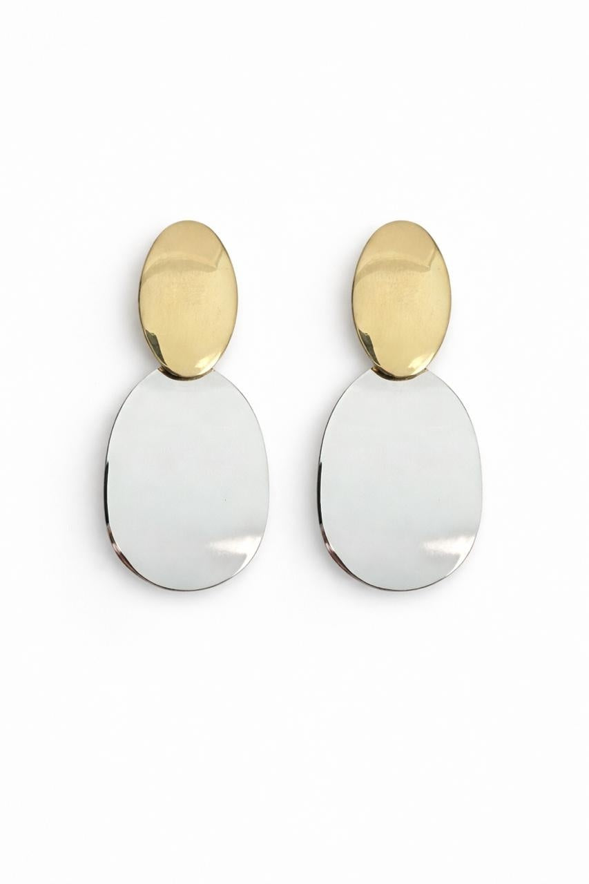 Oval Hanging Earrings - Miora